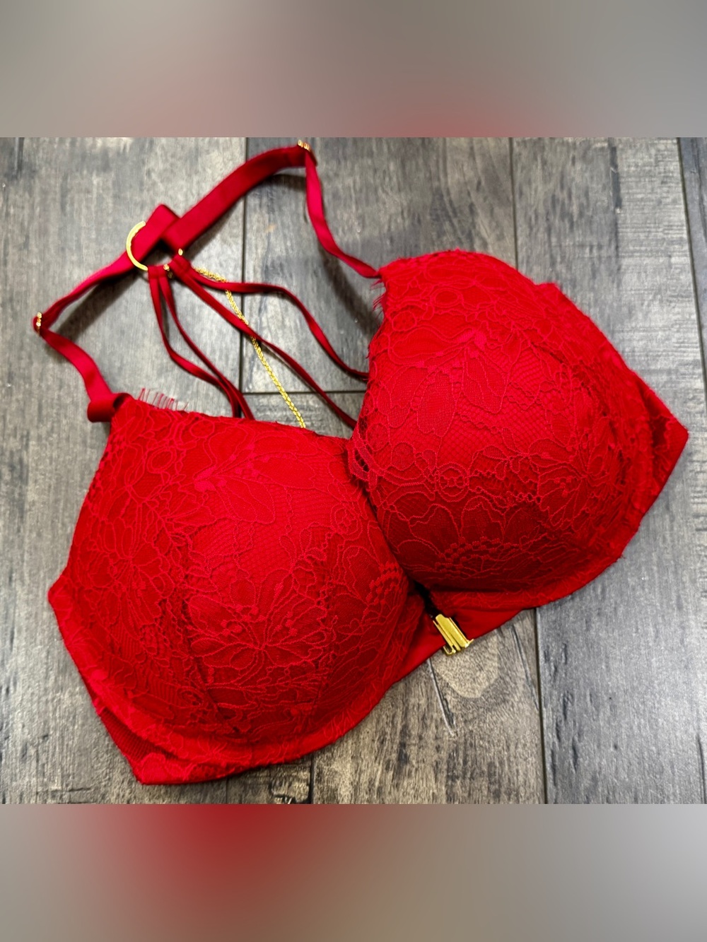 Victorias Secret Very Sexy Front-Close Push up bra-size 34DD